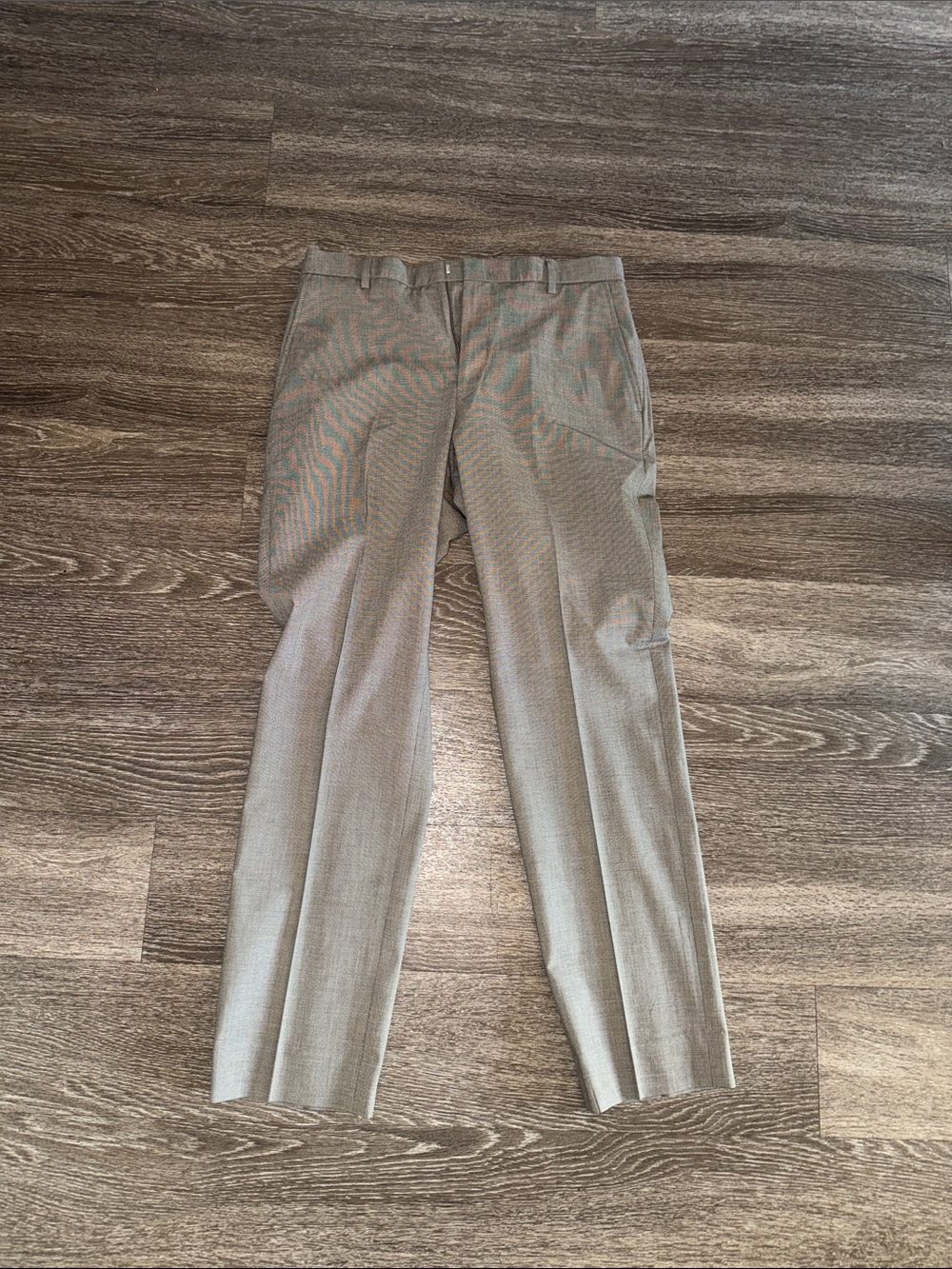 Men’s Basketweave Tan Trousers - Jos. a. bank Size 30x30